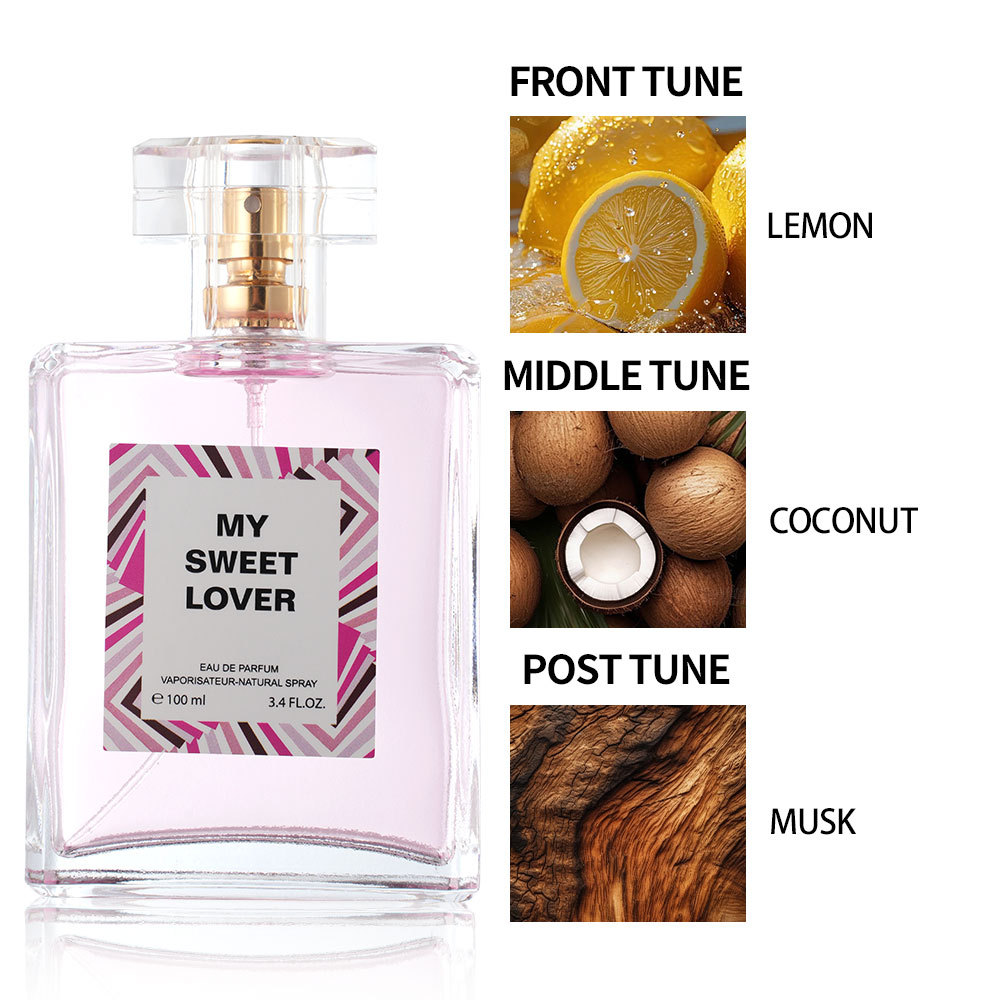 Women's 100ml Perfume, Lasting, Fresh, Fruity, Floral And Delicious