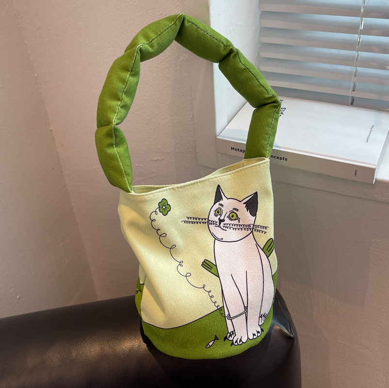 Popular Wild Canvas Bag Shoulder Underarm