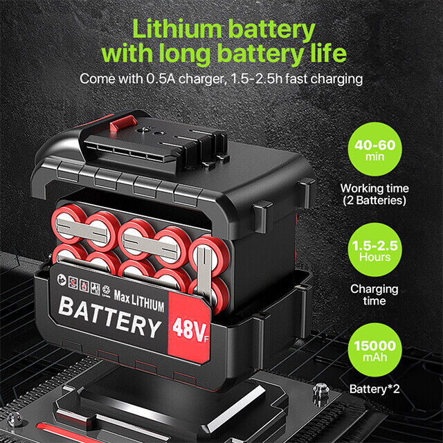 4000W Electric Pressure Washer Power Jet Washer 3626PSI Car Cleaner Gun2Battery