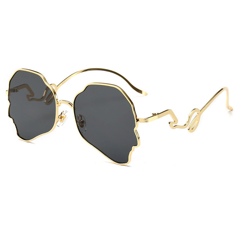 Title 10, Irregular Lady Sunglasses Personality Design Fa...