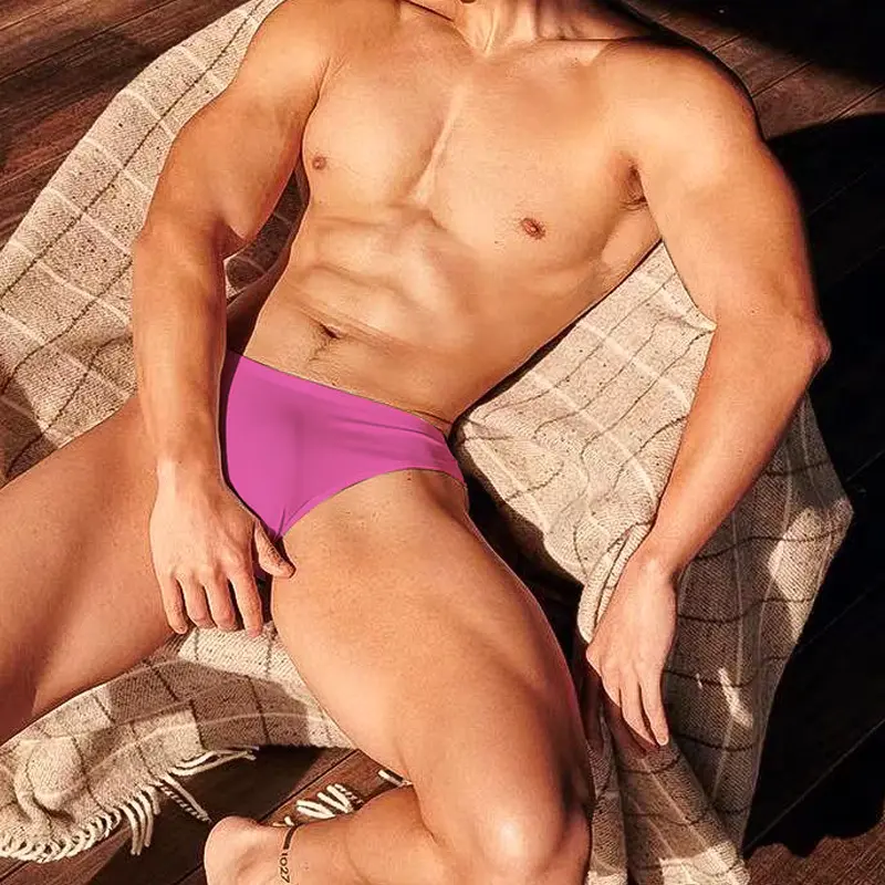 Men's Low Waist Modal Breathable Solid Color