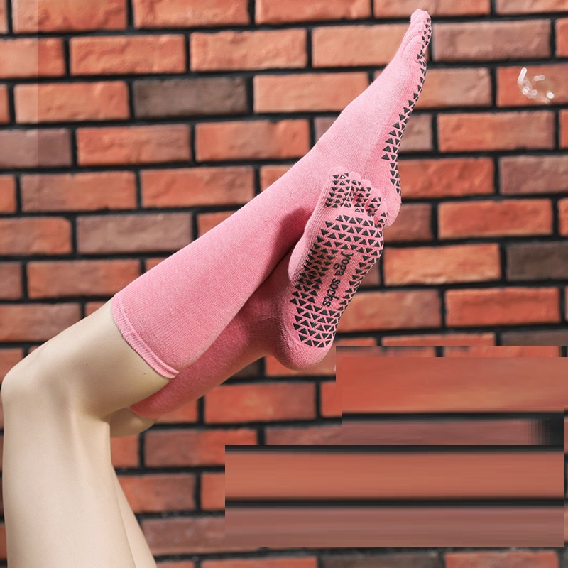 Long Tube Yoga Socks High Tube Pilates Five Finger