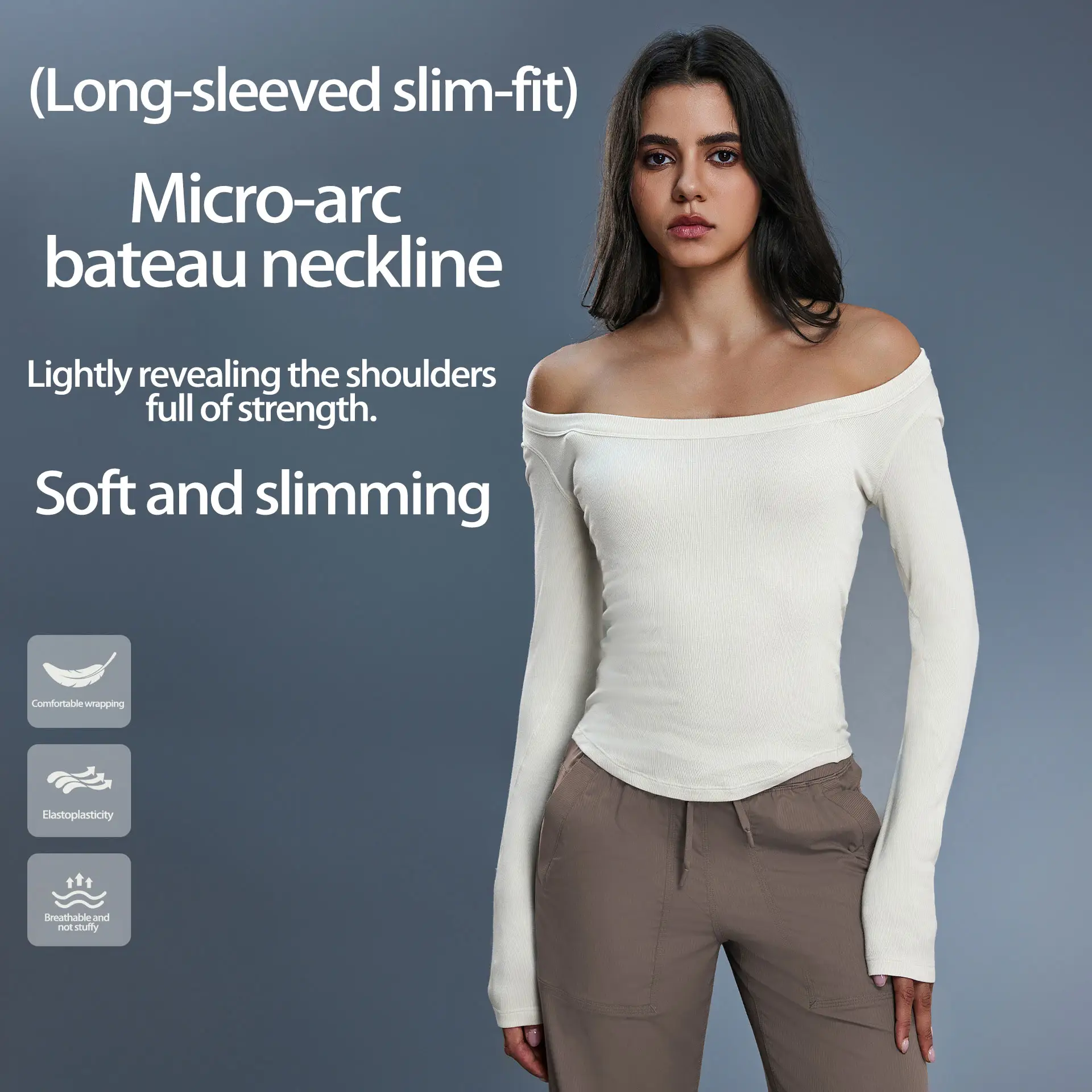 Modal Yoga Wear Long Sleeve Women's Autumn