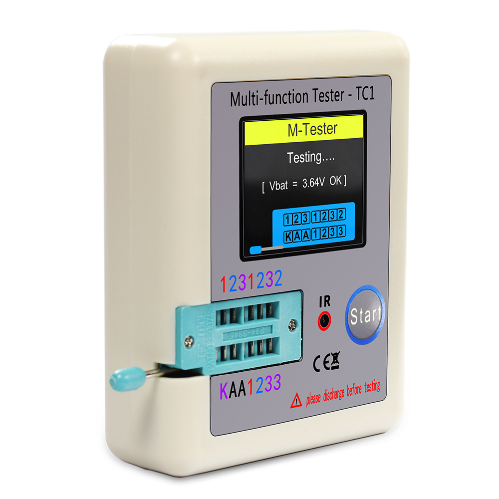 LCR-TC1 Multi-function Transistor Tester Full Color Screen Graphic Display