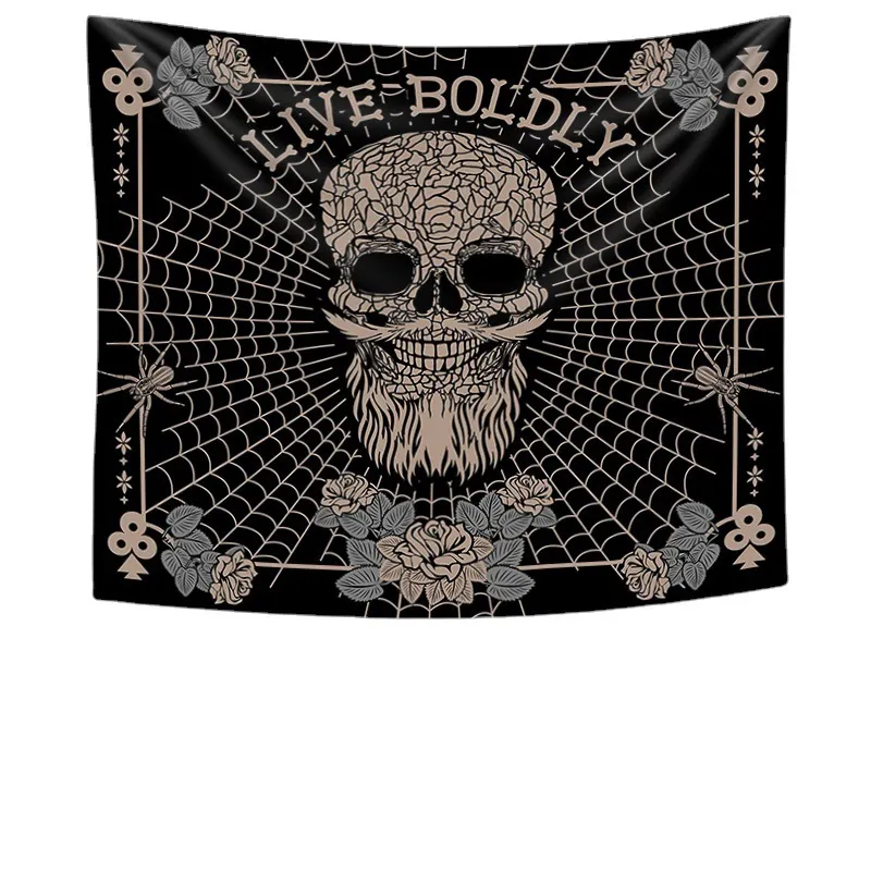 Skull Home Improvement Room Decor Tapestry – image 5