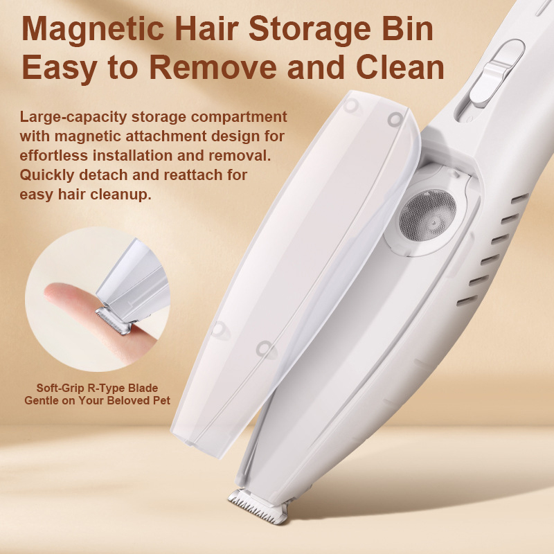 Self-Priming Pet Paw Hair Trimmer