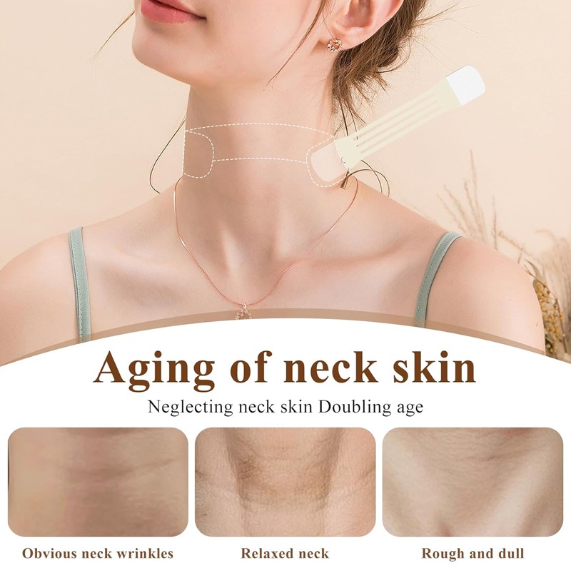 20Pcs Neck Lift Adhesive Strips Tape Thin Face Rubber Miss — image 8