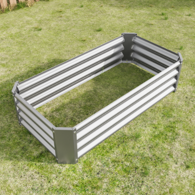 Galvanized Metal Raised Garden Bed, picture 2 of 5