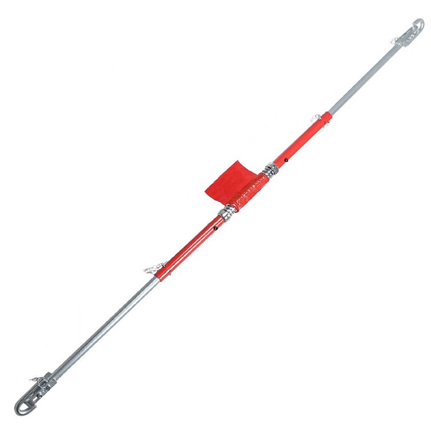 3 Ton Steel Towing Bar Pole Recovery Tow Damper Spring For Car Van Truck — image 3