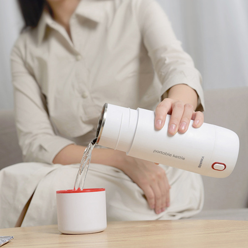 Home Portable Travel Electric Hot Water Cup
