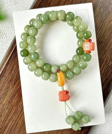 Bodhi Seed Beaded Bracelet