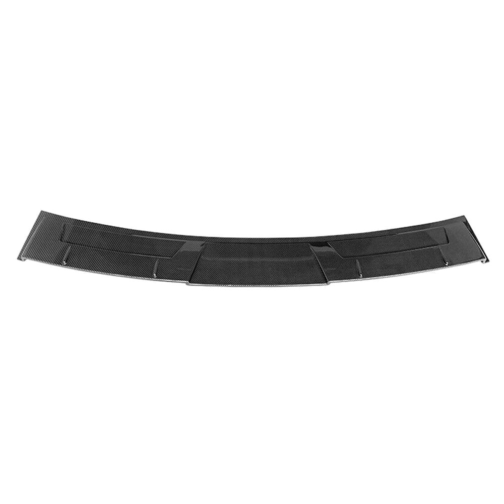 Fits 14-23 Infiniti Q50 V Style Carbon Fiber Print Rear Window Roof Spoiler Wing — foto 7