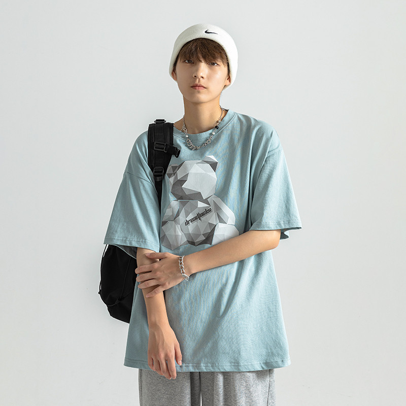 Title 7, Summer Tide Brand Harajuku Style Ins Diamond Be...