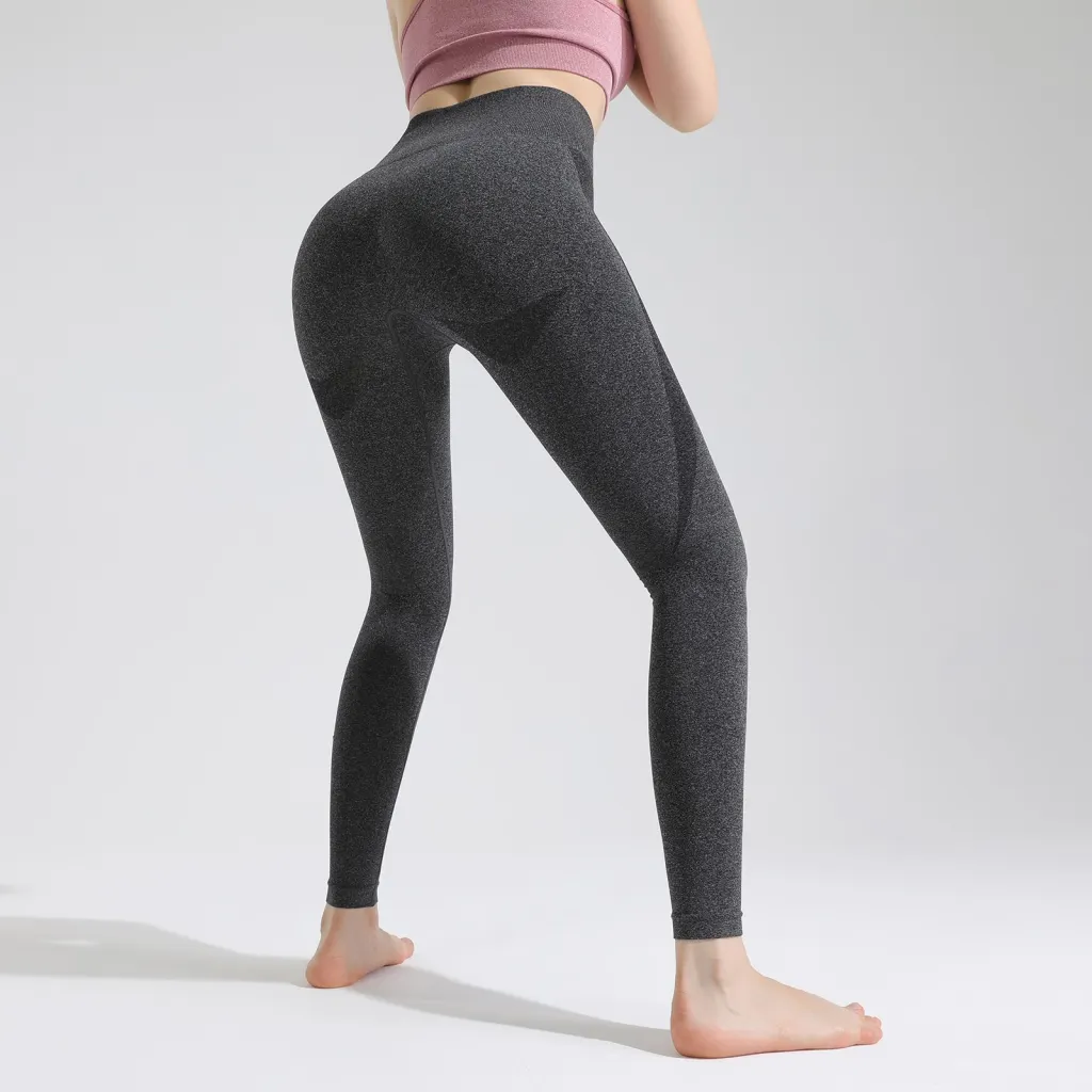 Women's High Waist Seamless Fitness Yoga Pants - Style1