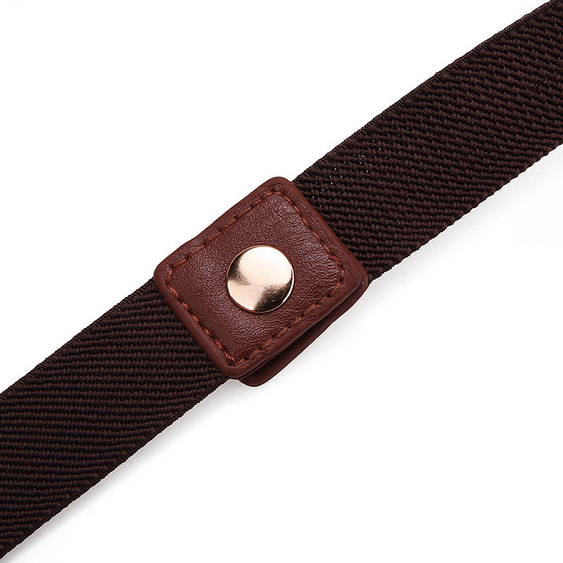 Gold Super Long Mirror Metal Simple Versatile Elastic Thin Ladies Belt