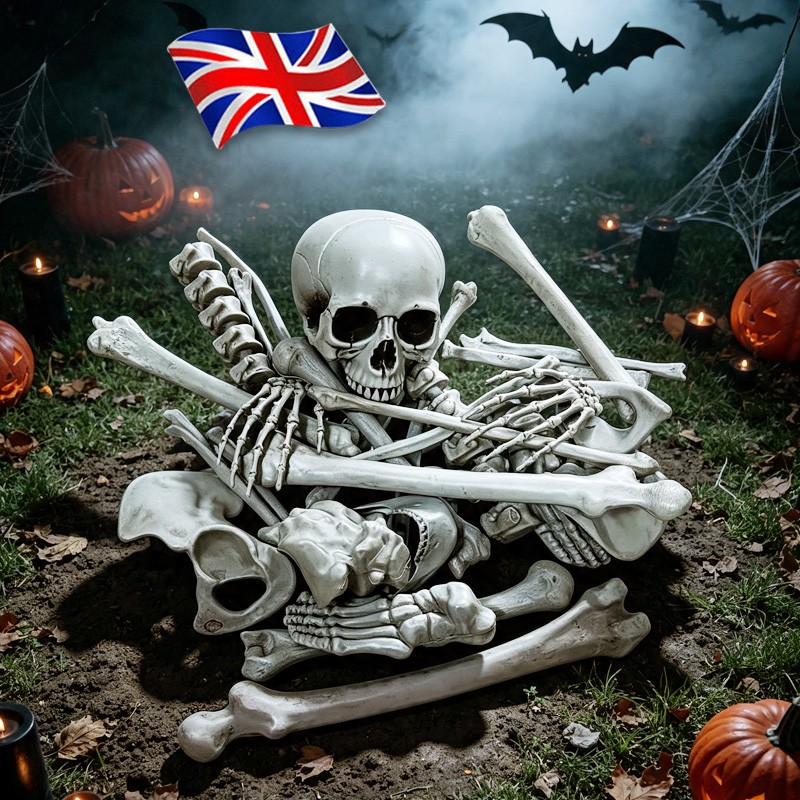 28X Bag Of Bones Human Skull Skeleton Halloween Scary