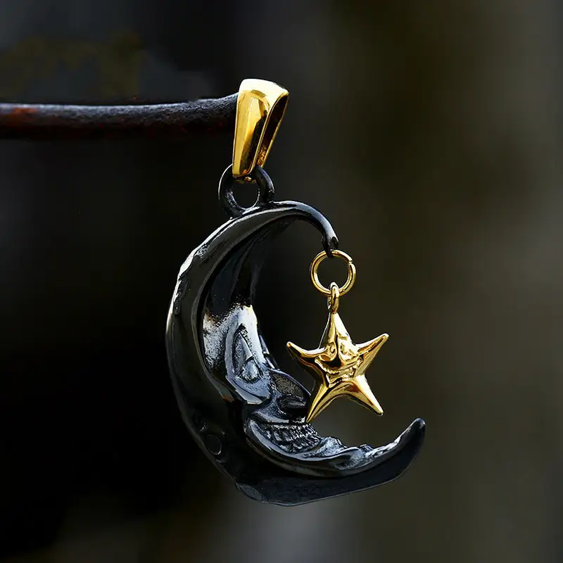 Stainless Steel Pentagram Pendant Jewelry Accessories
