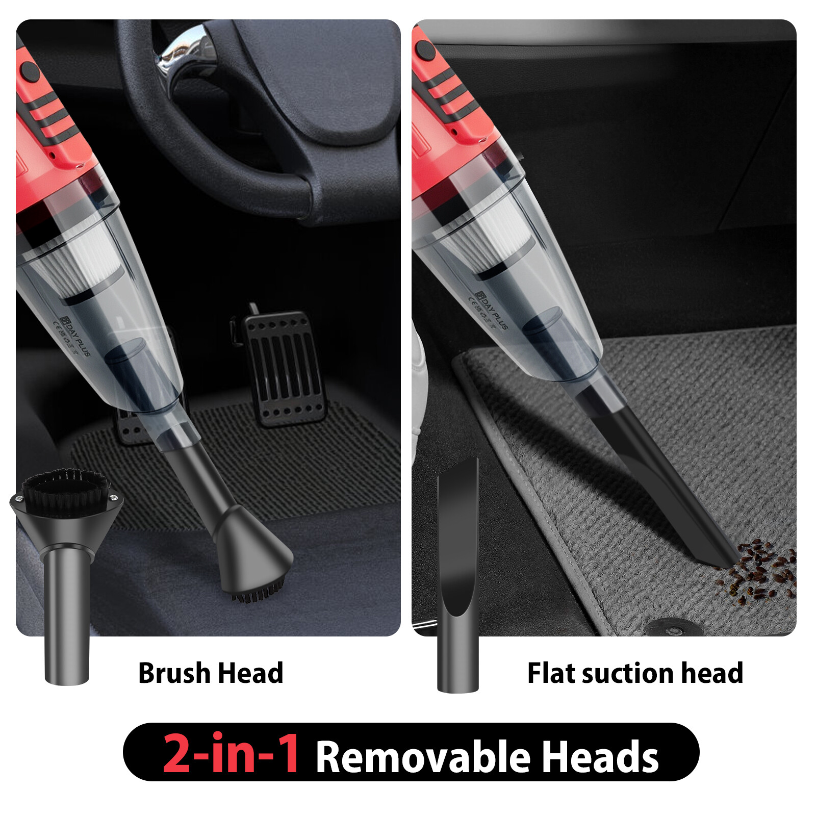 Powerful Car Vacuum Cleaner Wet Dry Cordless Strong Suction Handheld Cleaning — image 11