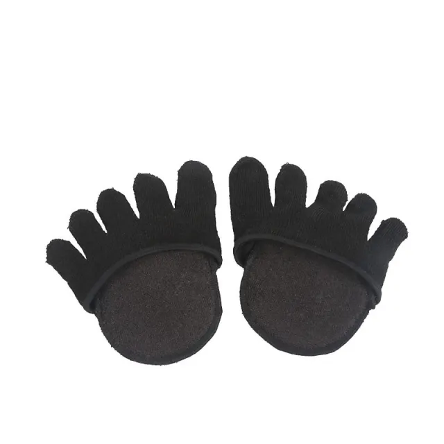 Toe Five finger Socks Women's High Heels Invisible Pumps Black - Shop at LoveMi