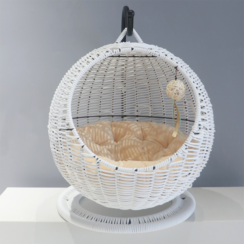 White PP rattan woven