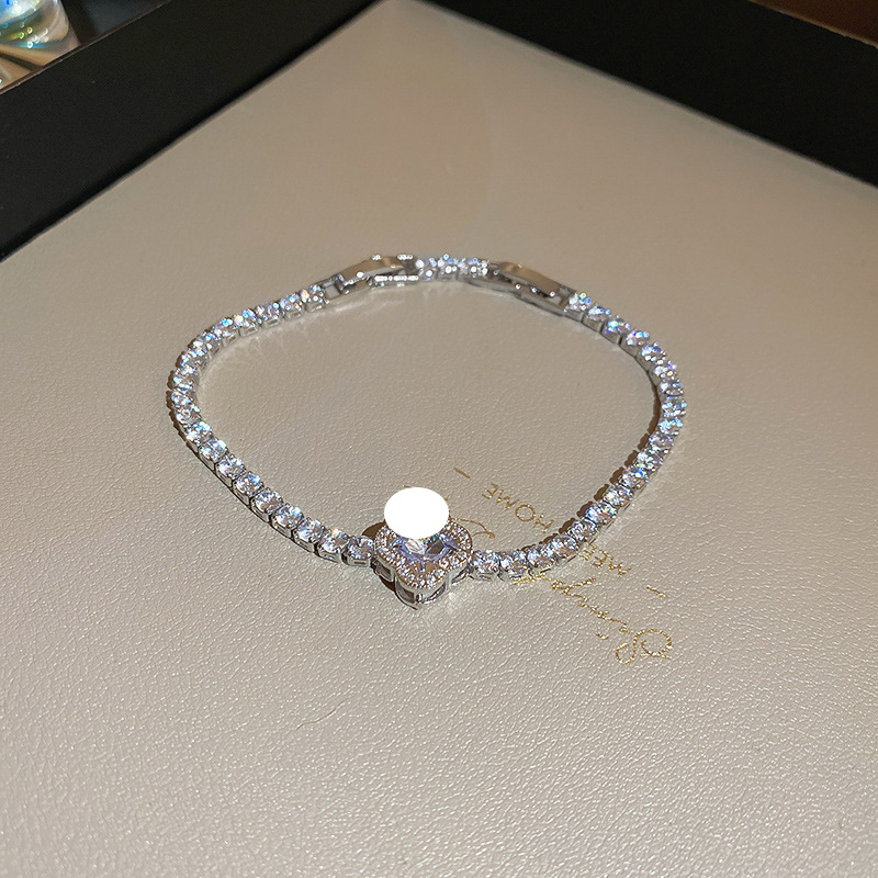 18K Real Gold Plated Zirconia Geometric Bracelet Circle Square Floral Bangle Exquisite Chic Retro Fashion Hand Jewelry