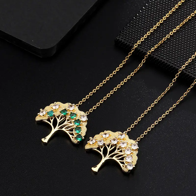 Vintage Tree Of Life Pendant Necklace