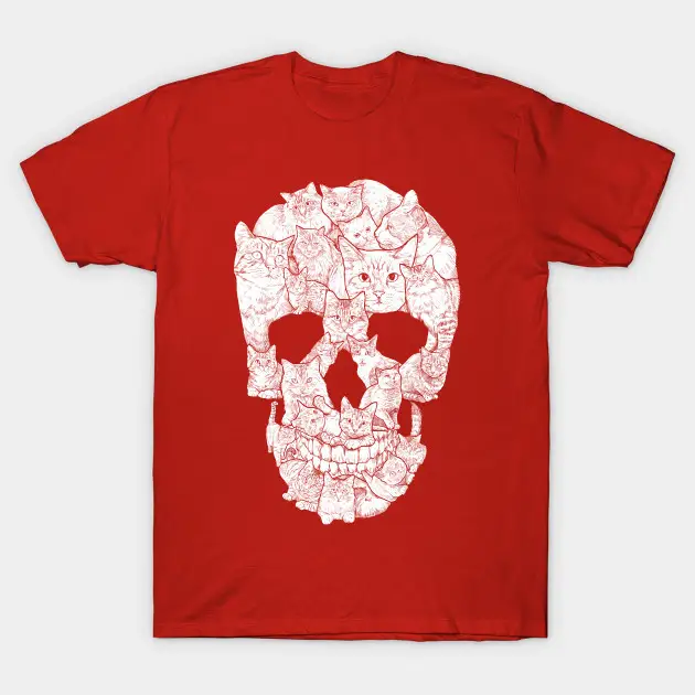 Halloween Printed Short Sleeve Men's And Women's T-shirt Casual Short Sleeve