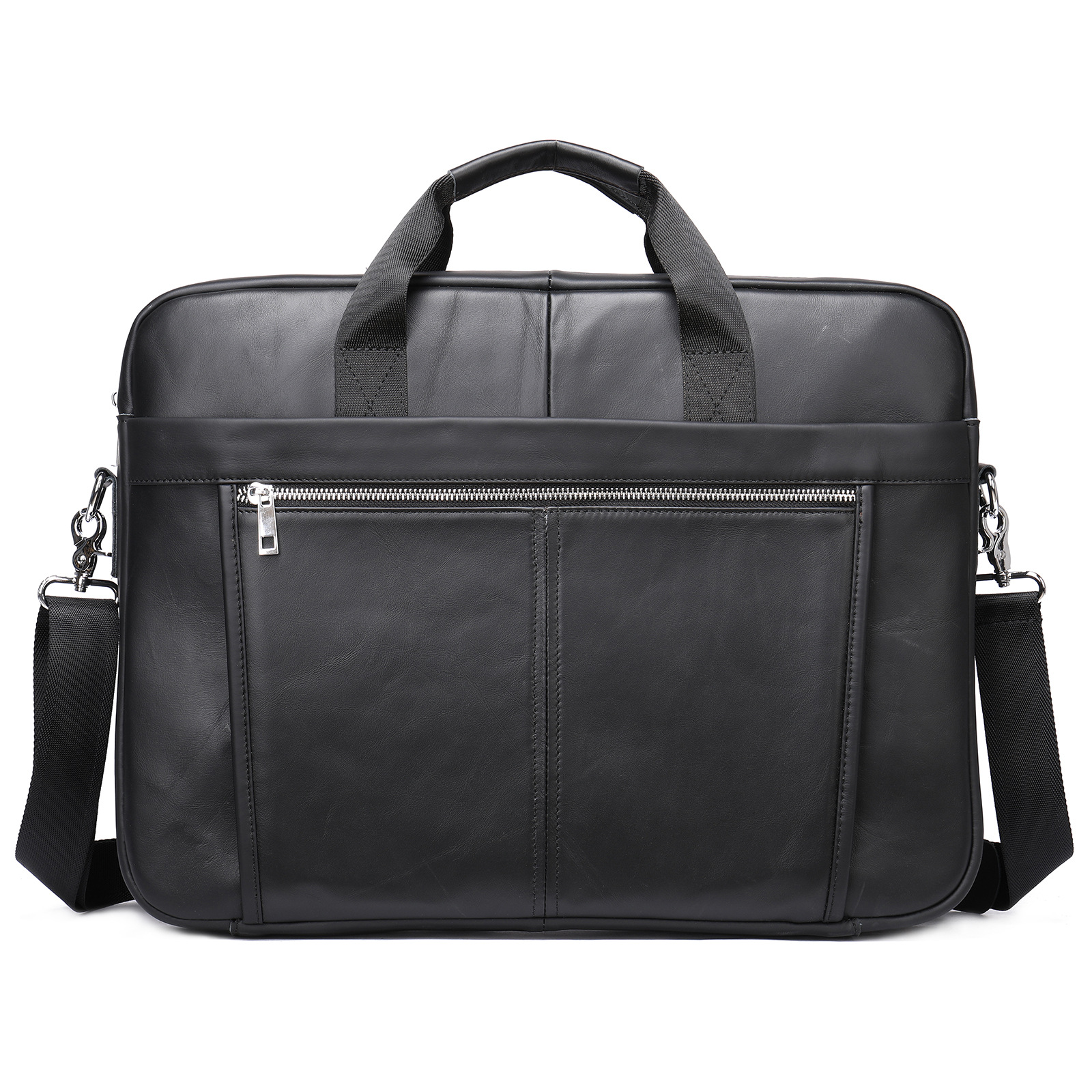 Men's Portable Briefcase Simple Diagonal Shoulder — foto 5