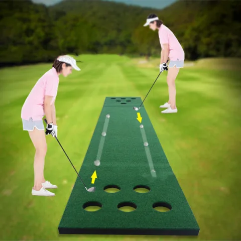 Golf Putting 12 Hole Green Practice Device