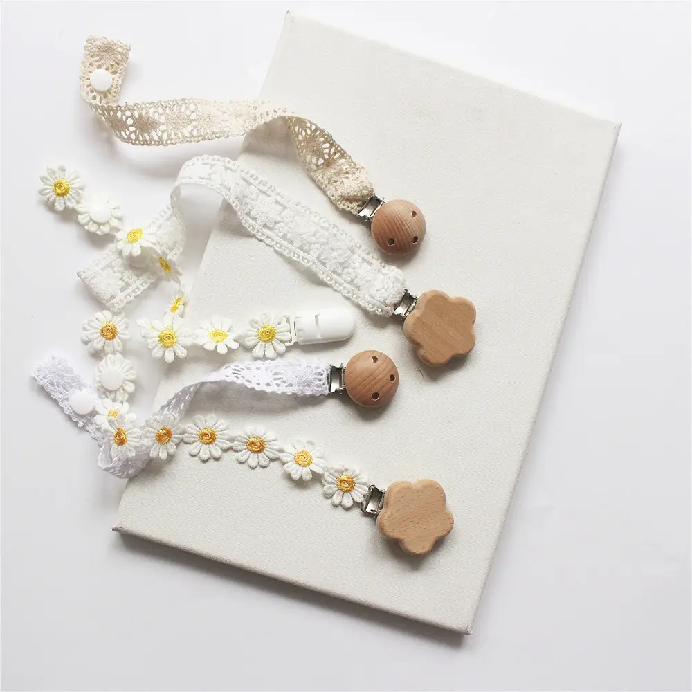 Baby Pacifier Clip Teeth Glue Anti-lost Chain