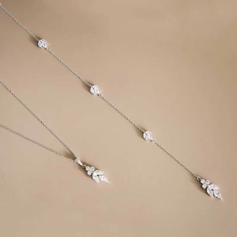 Back Chain Body Chain Bridal Jewelry Simple