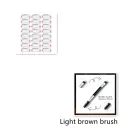 Light Brown Plus Brush Plus Ey
