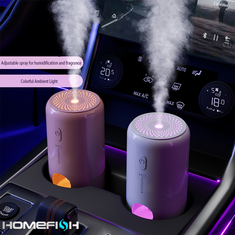 Vehicle Mounted Humidifier Wireless Air Purification In The Vehicle Automatic Spray Large Capacity Aromatherapy Atomizer — foto 7