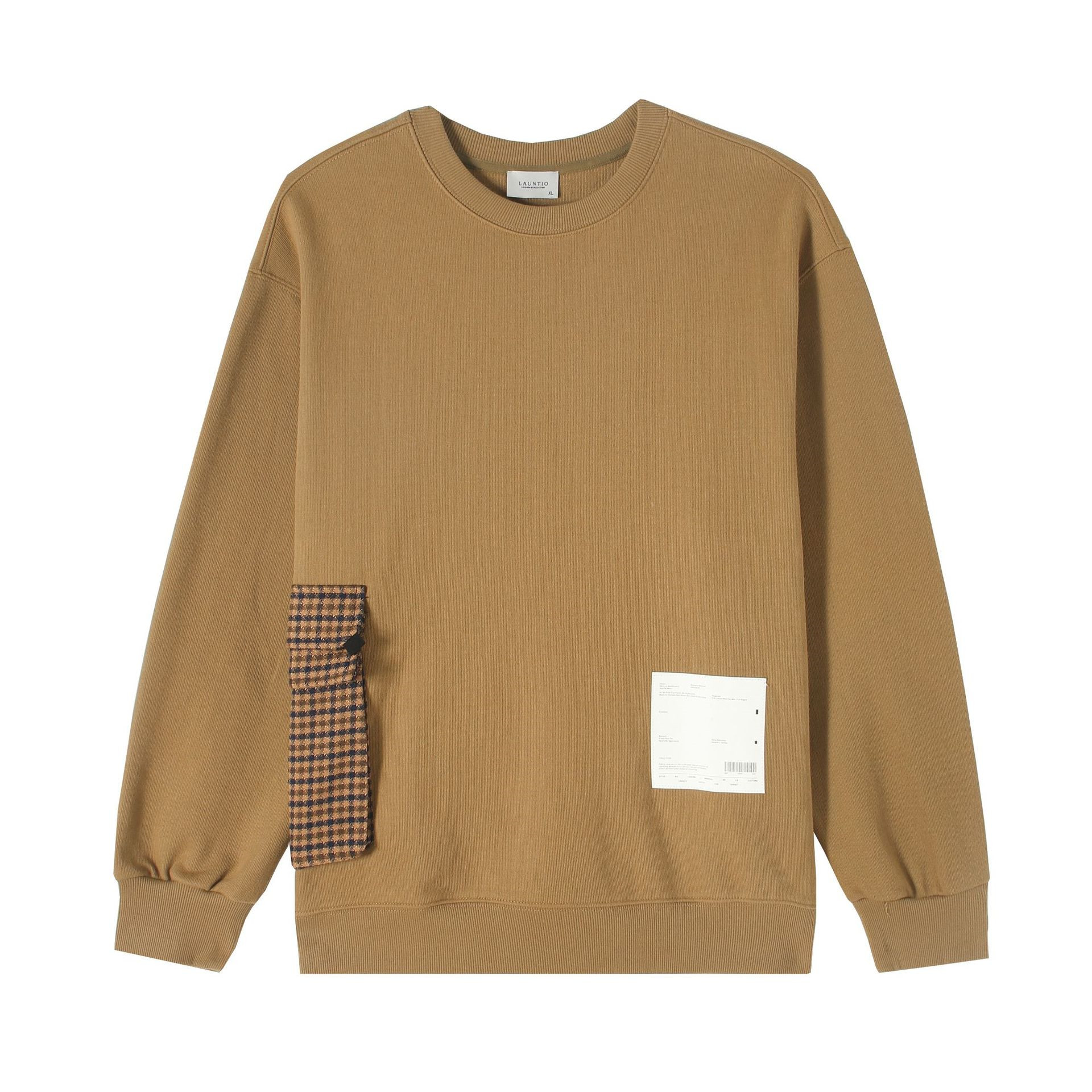 Stickers Round Neck Pullover Personalized Sweater