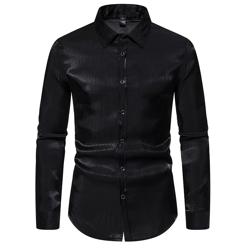 Title 9, Camisa Slim Masculina para Balada Colorida. Aju...