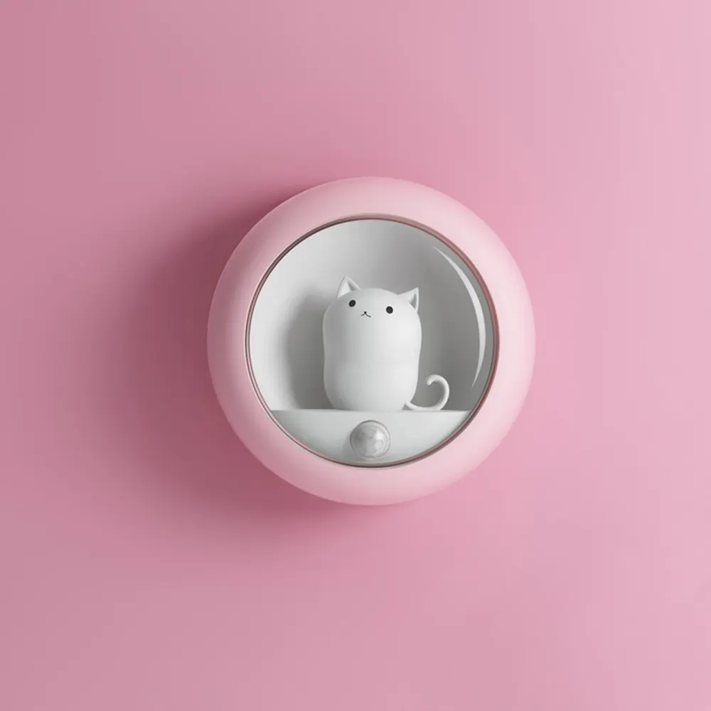 Creative Body Induction Cat Night Light Pet