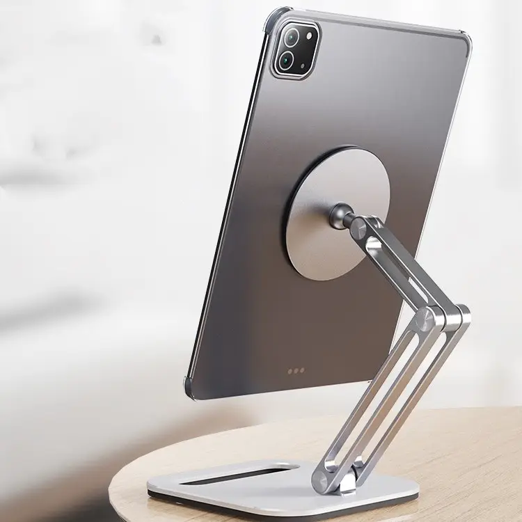 Magnetic Suction Bracket Tablet Foldable Lift Adjustable