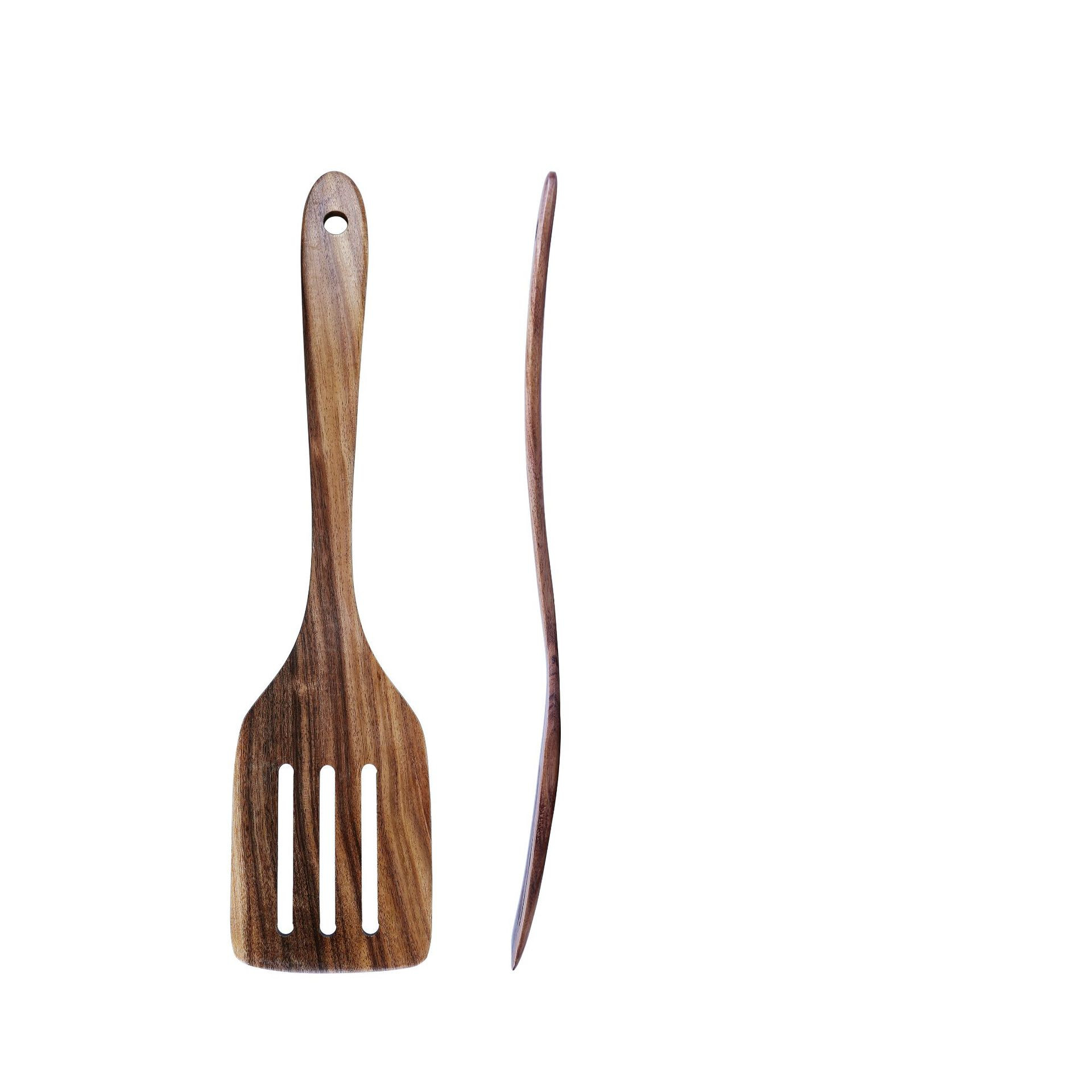 Natural Acacia Wood Bowl And Plate Dinnerware Set - Image 13