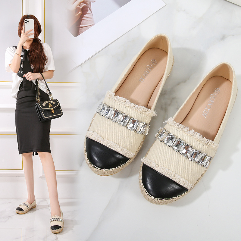 Women's Shoes Are Casual And Round-toe Flat Women's Single Shoes