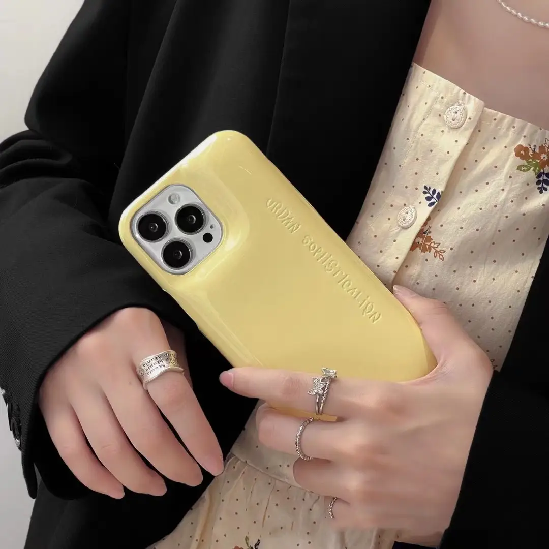 Fashion Simple Solid Color Phone Case Protection Cover