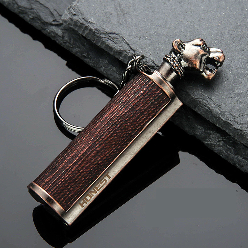 Teissuly Available 10,000 Times Metal Matches with Keychain, Portable Metal  Matches Pendant, Retro Classic Durable Reusable Metal Lighter Matches 