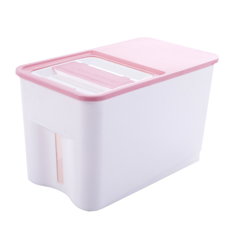 Title 3, Square Moisture-Proof Rice Bucket kitchen Seale...