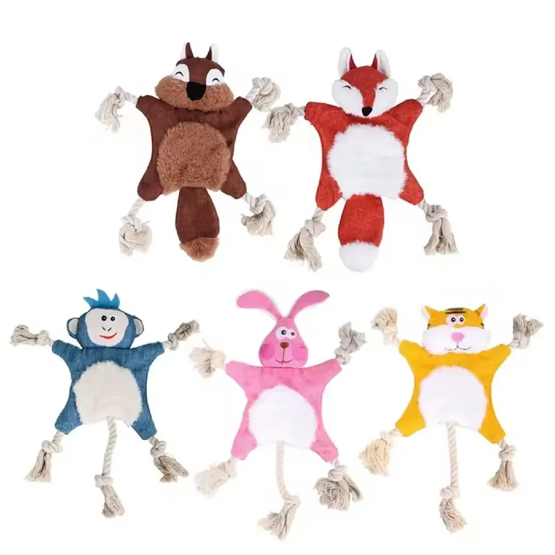 Dog Toys, Stuffed, Chewing, Plush, Squeaky Animal