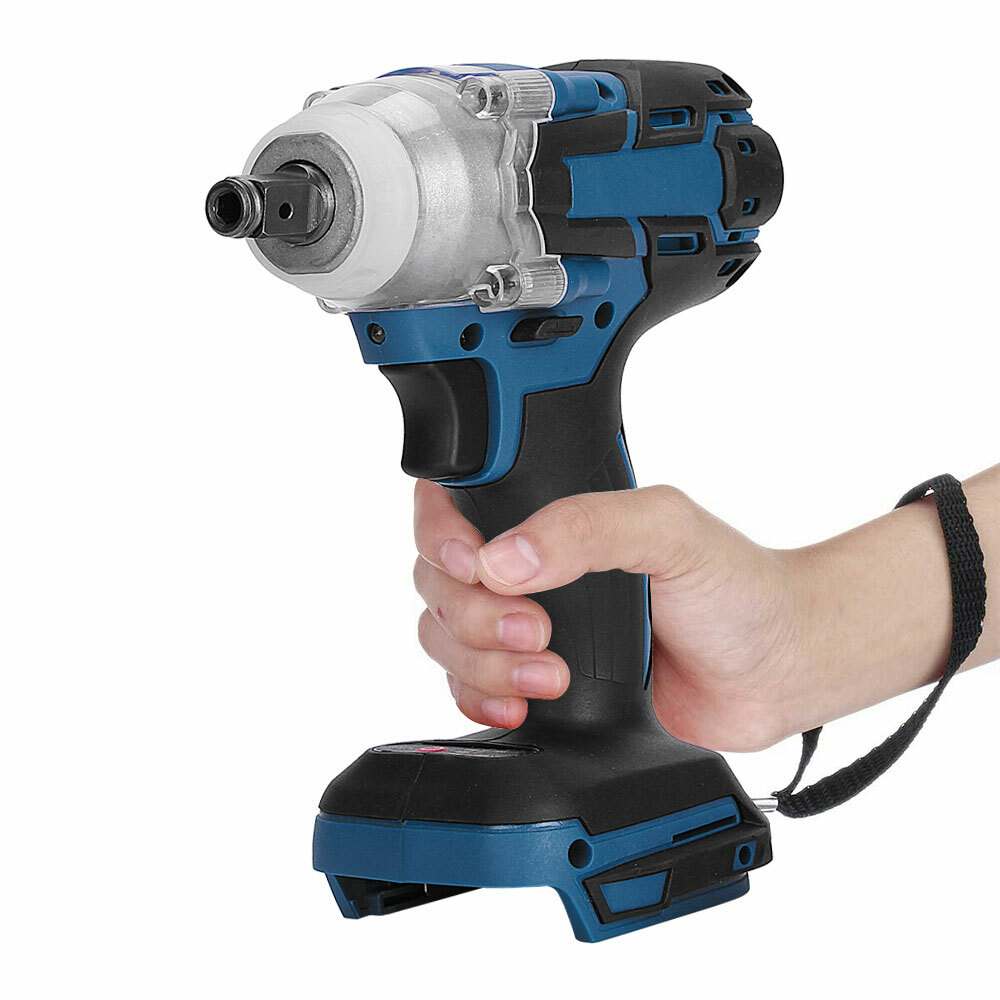 1 2 Brushless Impact Wrench Rattle Gun Driver Power Tool For 18V Battery