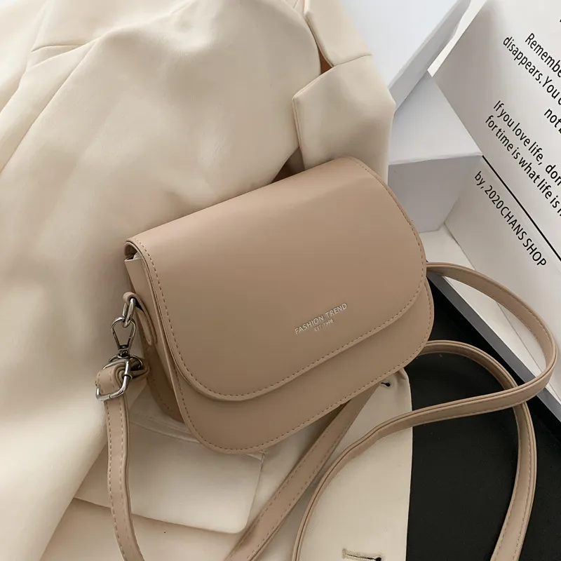 New Fashion Girl Summer Contracted Fashion Trend Of Foreign Gas Shoulder Bag - Khaki