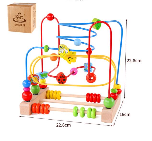 Title 1, Puzzle per bambini con perline tonde divertenti...