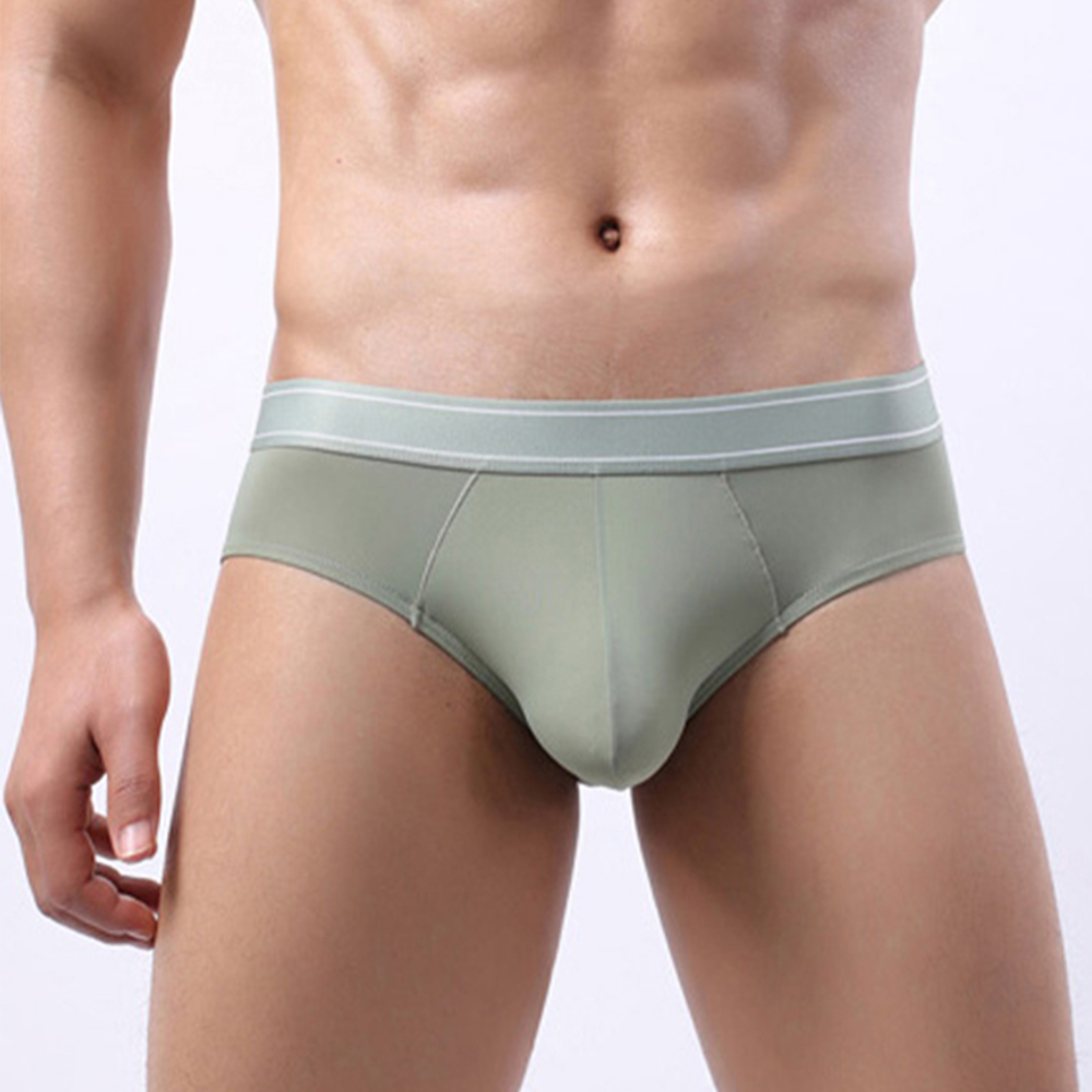 Men's Ice Silk Briefs Thin High Elasticity