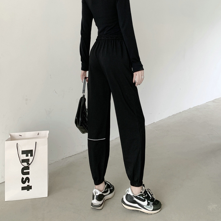 Women's High Waist Slim Drawstring Guards