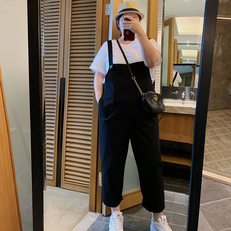 Title 6, Loose casual overalls cropped pants