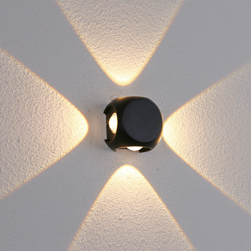 Led Outdoor Round Ball Wall Light Outside Wall - Image 2